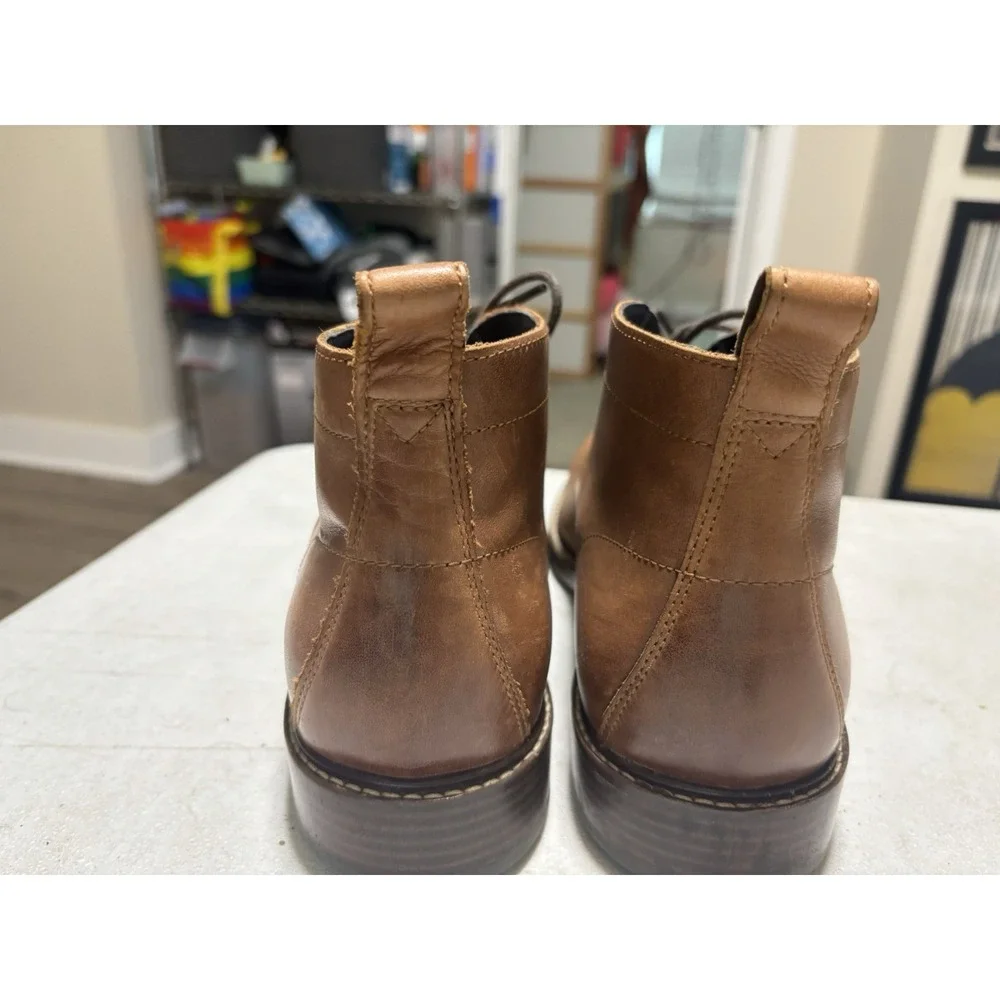 Men's Cole Haan Kennedy Grand Brown Leather Waterproof Chukka Boots‎ Sz 10M